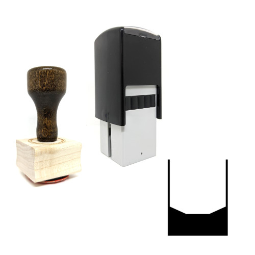 "Lowball" rubber stamp with 3 sample imprints of the image