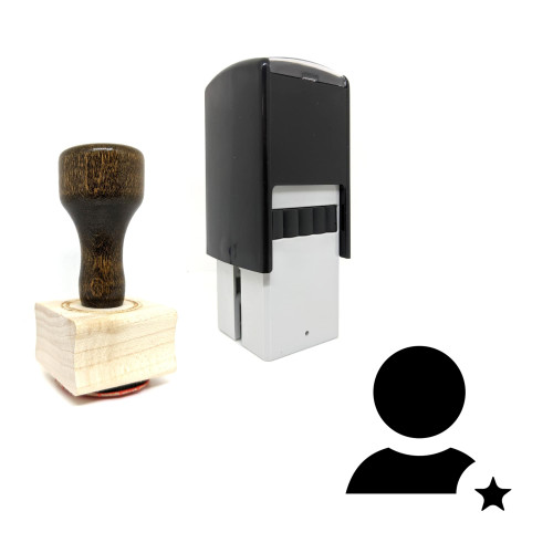 "Premium User" rubber stamp with 3 sample imprints of the image