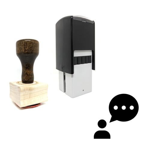 "Customer Service" rubber stamp with 3 sample imprints of the image