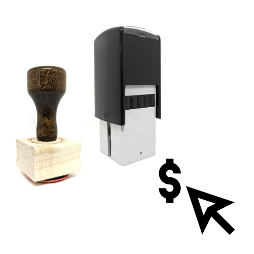"Web Design And Development" rubber stamp with 3 sample imprints of the image