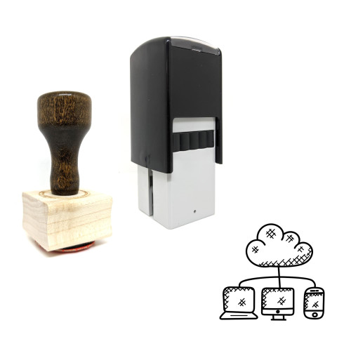 "Big Data" rubber stamp with 3 sample imprints of the image
