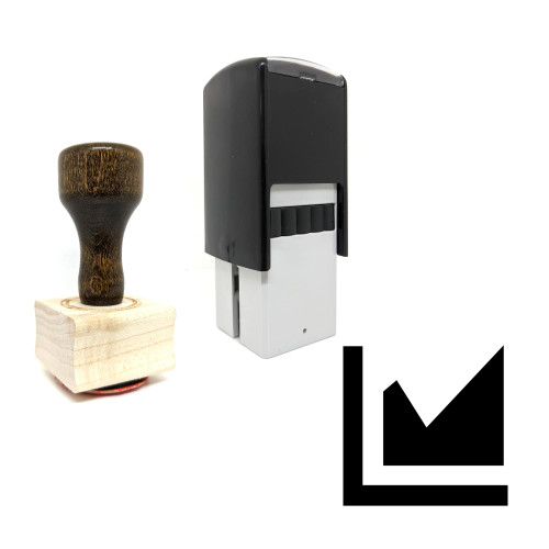 "Forecasting" rubber stamp with 3 sample imprints of the image
