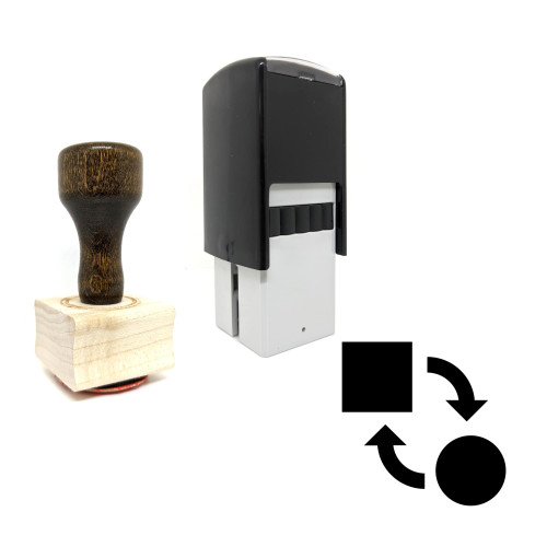 "Swap" rubber stamp with 3 sample imprints of the image "Swap" rubber stamp with 3 sample imprints of the image