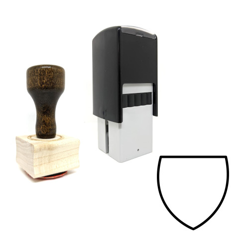 "Guard" rubber stamp with 3 sample imprints of the image
