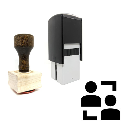 "Communication" rubber stamp with 3 sample imprints of the image "Communication" rubber stamp with 3 sample imprints of the image