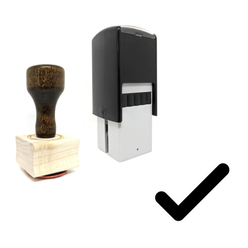 "Select" rubber stamp with 3 sample imprints of the image
