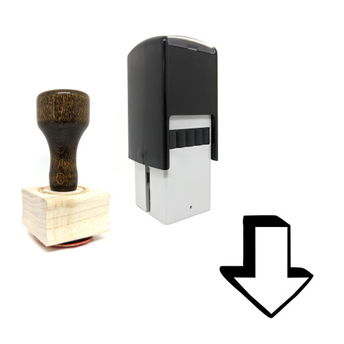 "Arrow" rubber stamp with 3 sample imprints of the image "Arrow" rubber stamp with 3 sample imprints of the image