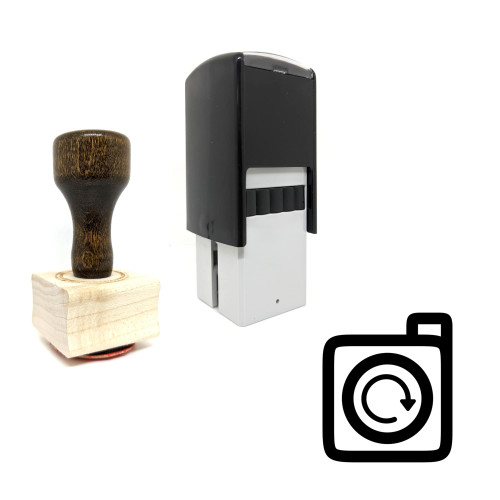 "Camera Refresh" rubber stamp with 3 sample imprints of the image