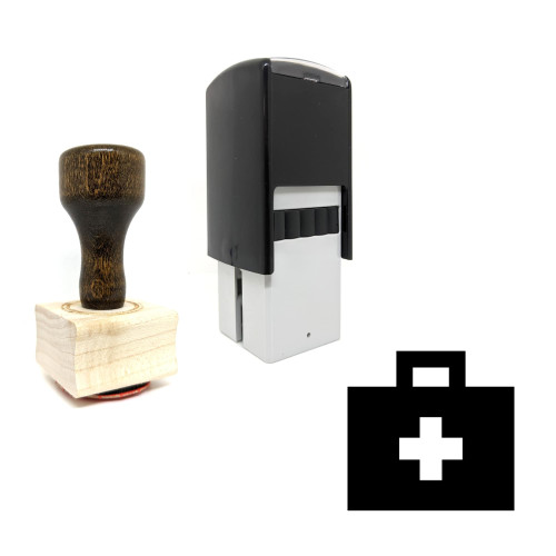 "Medical" rubber stamp with 3 sample imprints of the image