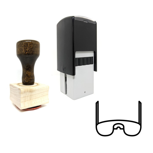 "Accessory" rubber stamp with 3 sample imprints of the image