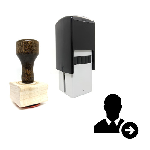 "Business Account" rubber stamp with 3 sample imprints of the image