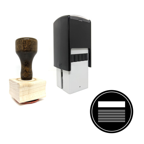 "UX Wireframe" rubber stamp with 3 sample imprints of the image