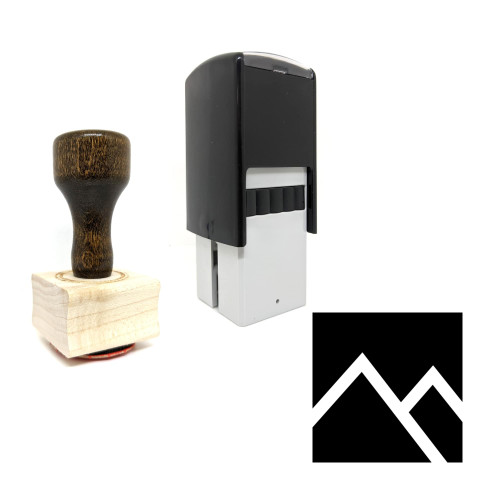 "Gallery" rubber stamp with 3 sample imprints of the image