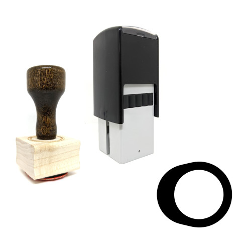 "Pipe" rubber stamp with 3 sample imprints of the image