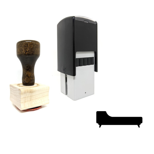 "Divan" rubber stamp with 3 sample imprints of the image