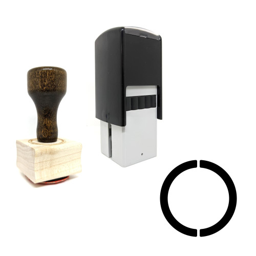 "Diagram" rubber stamp with 3 sample imprints of the image
