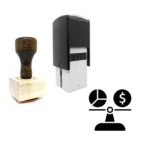 "Price Comparison" rubber stamp with 3 sample imprints of the image