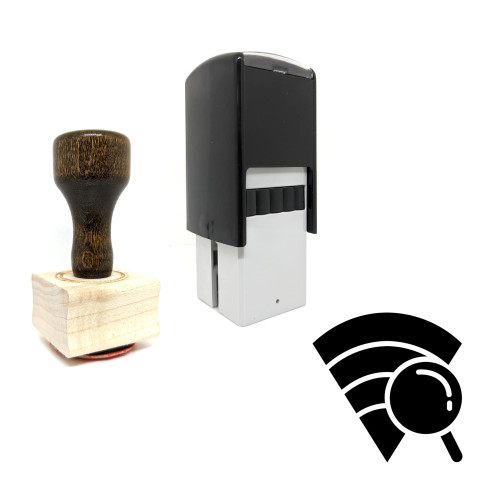 "Network Analysis" rubber stamp with 3 sample imprints of the image