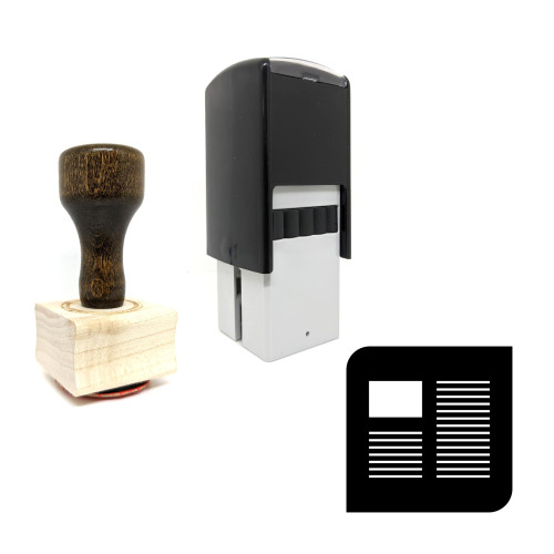 "UX Wireframe" rubber stamp with 3 sample imprints of the image