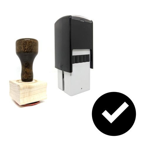 "Approve" rubber stamp with 3 sample imprints of the image
