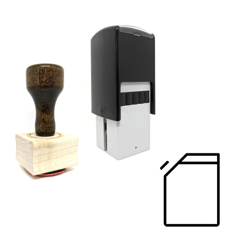 "Jerry Can" rubber stamp with 3 sample imprints of the image