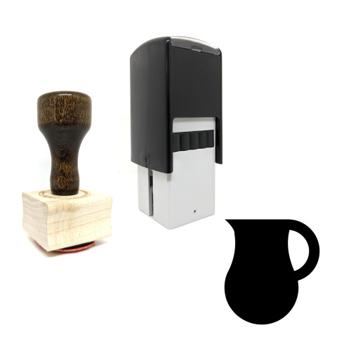 "Ewer" rubber stamp with 3 sample imprints of the image
