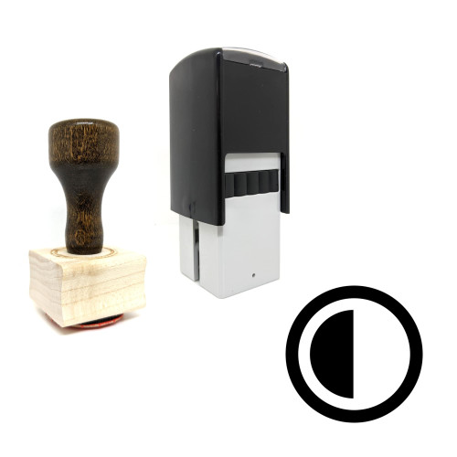 "Uncommon" rubber stamp with 3 sample imprints of the image
