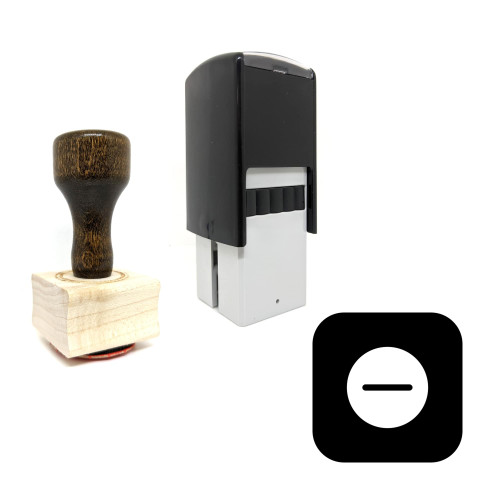 "Remove" rubber stamp with 3 sample imprints of the image