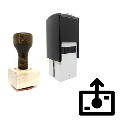 "Send Money" rubber stamp with 3 sample imprints of the image