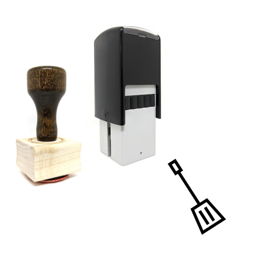 "Turner" rubber stamp with 3 sample imprints of the image