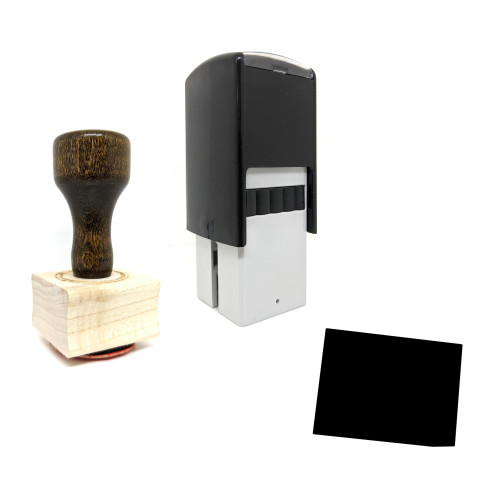"Colarado" rubber stamp with 3 sample imprints of the image