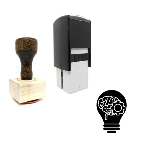 "Creative Idea" rubber stamp with 3 sample imprints of the image