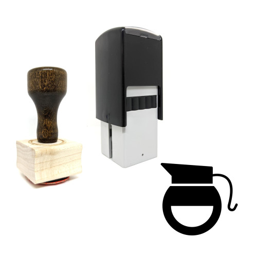 "Jug" rubber stamp with 3 sample imprints of the image "Jug" rubber stamp with 3 sample imprints of the image