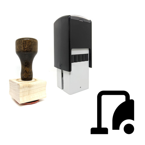 "Vacuum Cleaner" rubber stamp with 3 sample imprints of the image