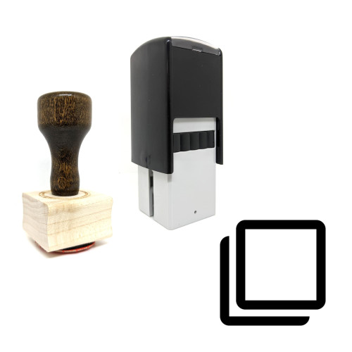 "Copy" rubber stamp with 3 sample imprints of the image