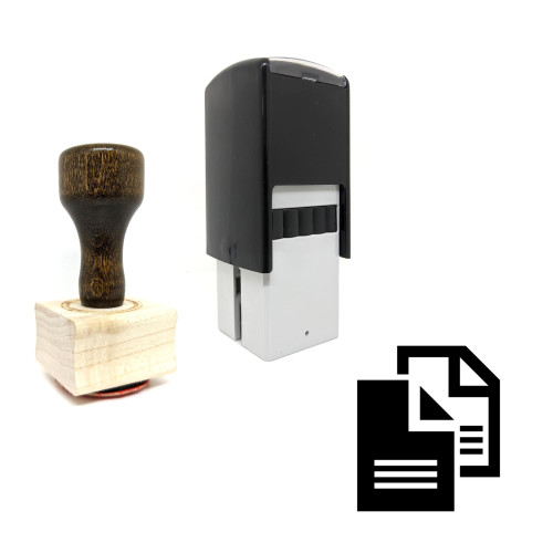 "Copy" rubber stamp with 3 sample imprints of the image