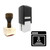 "User Profile" rubber stamp with 3 sample imprints of the image "User Profile" rubber stamp with 3 sample imprints of the image