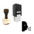 "Cough" rubber stamp with 3 sample imprints of the image "Cough" rubber stamp with 3 sample imprints of the image