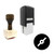 "Speedometer" rubber stamp with 3 sample imprints of the image "Speedometer" rubber stamp with 3 sample imprints of the image
