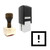"Error" rubber stamp with 3 sample imprints of the image