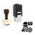 "Caring" rubber stamp with 3 sample imprints of the image "Caring" rubber stamp with 3 sample imprints of the image