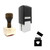 "Jar" rubber stamp with 3 sample imprints of the image