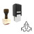 "Fighter Jet" rubber stamp with 3 sample imprints of the image