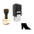 "Boot" rubber stamp with 3 sample imprints of the image "Boot" rubber stamp with 3 sample imprints of the image