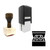 "Earing Box" rubber stamp with 3 sample imprints of the image "Earing Box" rubber stamp with 3 sample imprints of the image