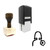 "Account" rubber stamp with 3 sample imprints of the image "Account" rubber stamp with 3 sample imprints of the image
