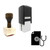 "Diagnosing File" rubber stamp with 3 sample imprints of the image