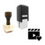 "Video Like" rubber stamp with 3 sample imprints of the image "Video Like" rubber stamp with 3 sample imprints of the image