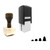 "Pebbles" rubber stamp with 3 sample imprints of the image "Pebbles" rubber stamp with 3 sample imprints of the image