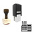 "Factory" rubber stamp with 3 sample imprints of the image "Factory" rubber stamp with 3 sample imprints of the image